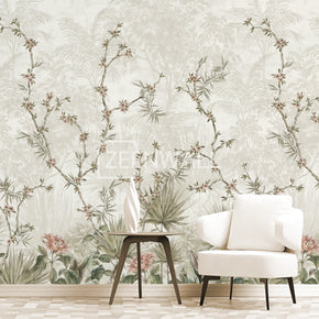 Papier peint :  Reflets Tropicaux