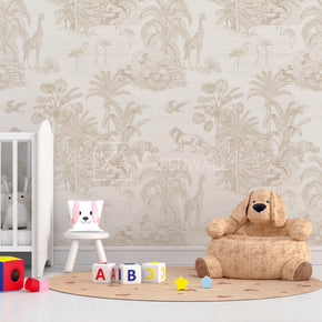 Papier peint :  Douce Jungle