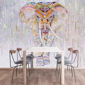 Papier peint :  L’éléphant géant