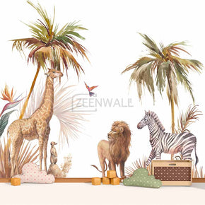 Papier peint :  Safari animals
